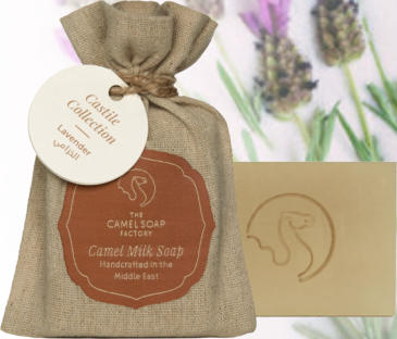 camel milk soap lavender